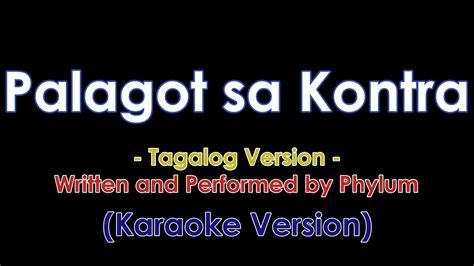 KONTRA (Tagalog).